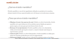 Desktop Screenshot of mandelico.com